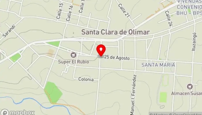 mapa de El Sol Panadería en Santa Clara De Olimar