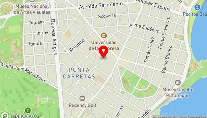 mapa de El Viejo Sosa Restaurante en Montevideo