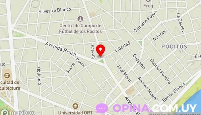 mapa de Eleva Propiedades Agencia inmobiliaria en Montevideo