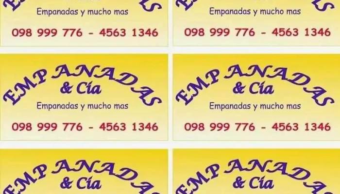 Empanadas Cia Menu