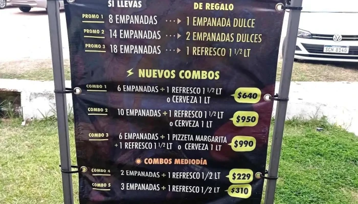 Empanadas Don Pedro Malvin Menu - Restaurante de comida rápida