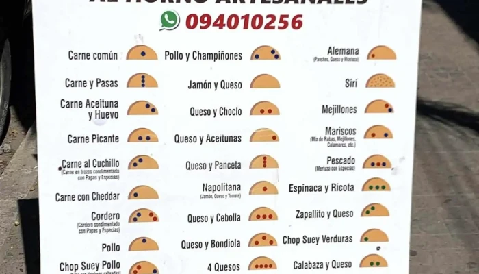 Empanadas Tu Deleite:  Menu - Restaurante