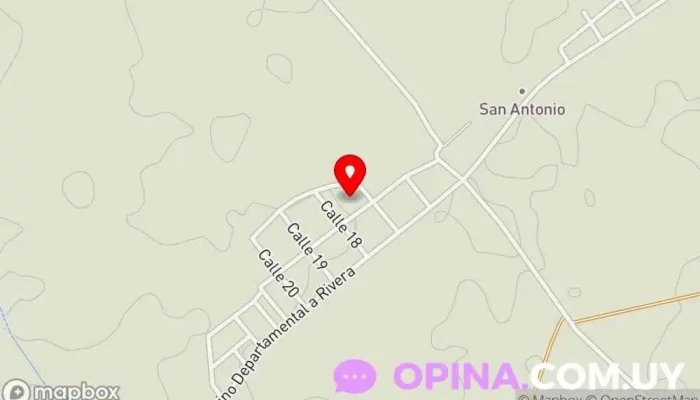 mapa de Esccuela N° 15 San Antonio Escuela en San Antonio