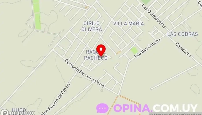 mapa de Escuela 144 Escuela en Rio Branco