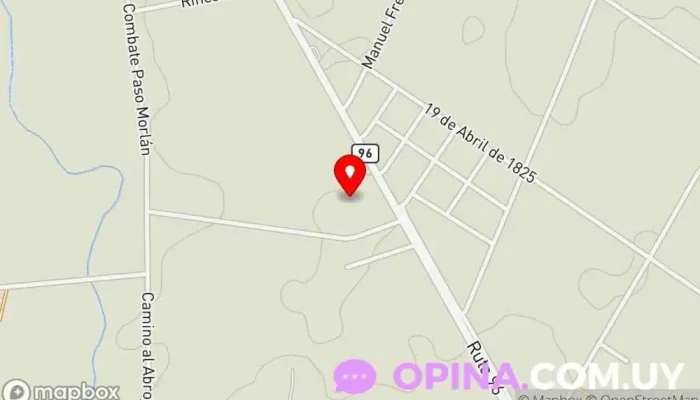 mapa de Escuela 15 Escuela en Dolores