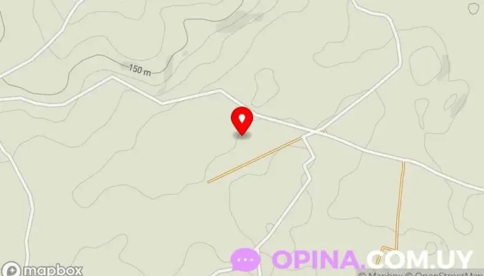 mapa de Escuela 21 de Guayubira Escuela en Departamento de Artigas