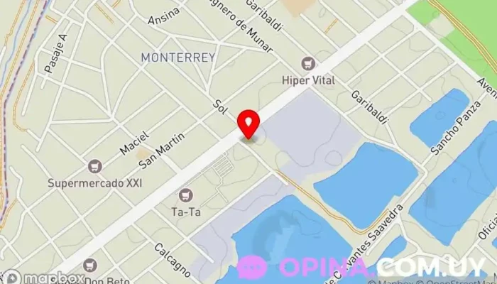 mapa de Escuela 303 Escuela en Ciudad de la Costa