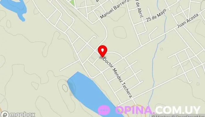 mapa de Escuela 85 Escuela en Treinta y Tres