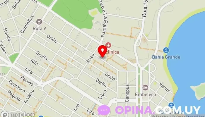 mapa de Escuela De Candombe Ansina Se Junta Y Suena Centro cultural en La Paloma