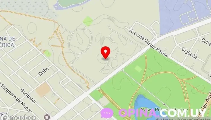 mapa de Escuela de Ingenieros del Ejército (Uy) Base militar en Ciudad de la Costa