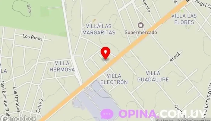 mapa de Escuela De Música Son Riendo Escuela de música en Barros Blancos