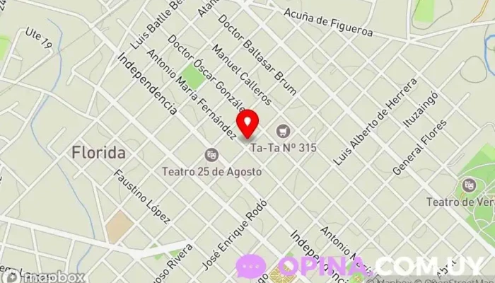 mapa de Escuela Especial 103 Escuela en Florida