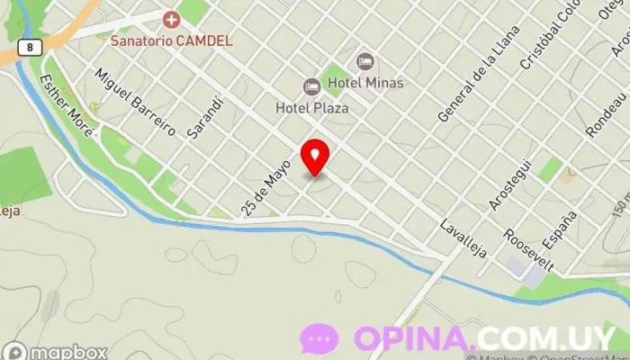 mapa de Escuela KumSan de Taekwondo Escuela en Minas