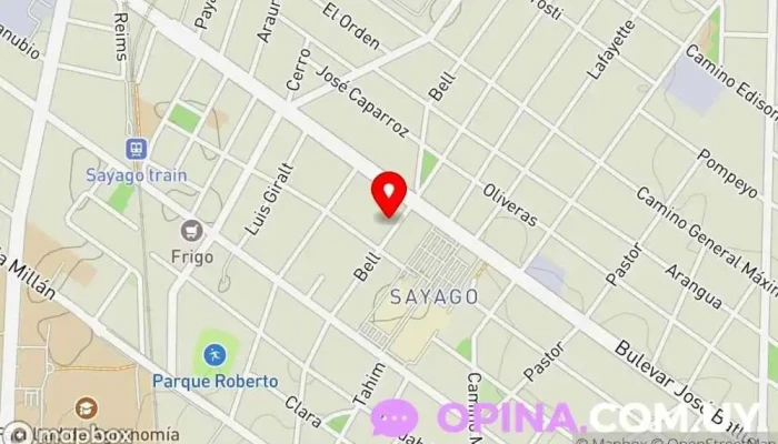 mapa de Escuela Montessori Montevideo Escuela Montessori en Montevideo