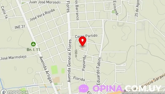 mapa de Escuela N 54 