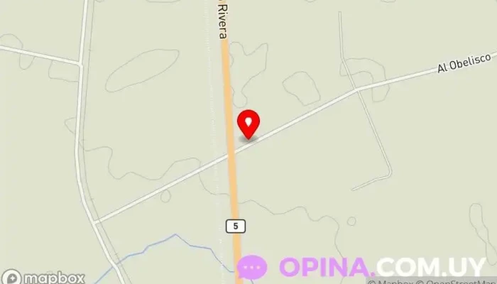 mapa de Escuela N 86 Escuela en Sarandí Grande