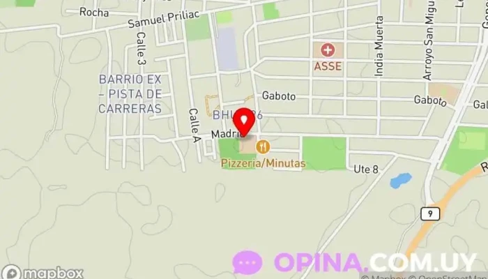 mapa de Escuela N° 110 Escuela en Chuy