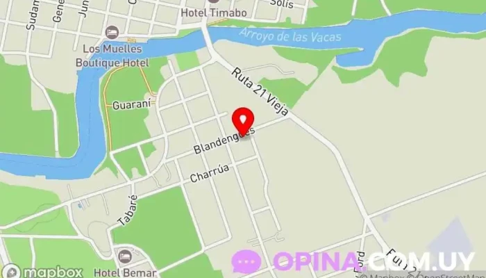 mapa de Escuela N° 114, Gral. José de San Martín Escuela en Carmelo