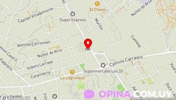 mapa de Escuela N° 192 Escuela en Montevideo