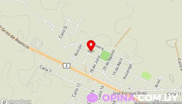 mapa de Escuela N.° 49 