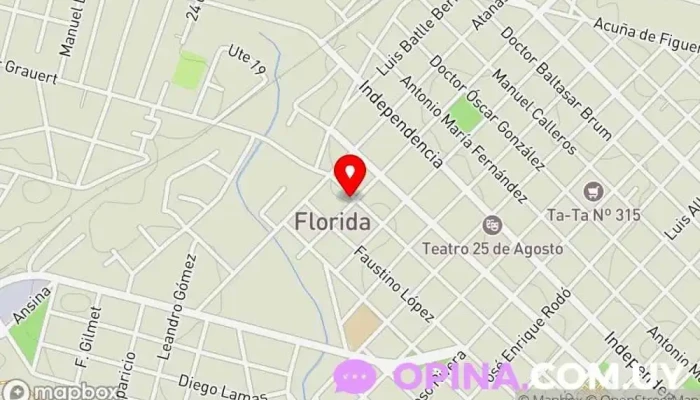 mapa de Escuela N° 4/Escuela N° 116 Escuela en Florida