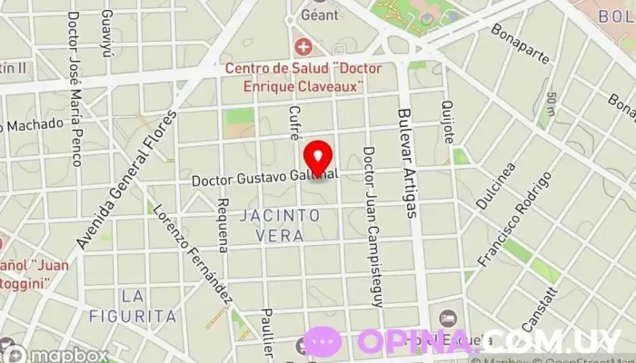 mapa de Escuela N°11 Abraham Lincoln Escuela primaria en Montevideo