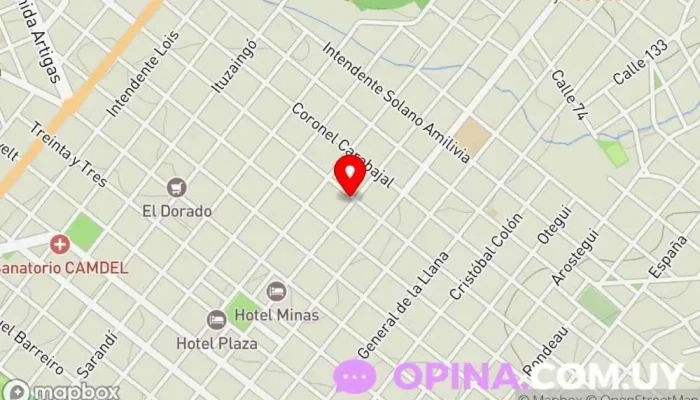 mapa de Escuela N°117 