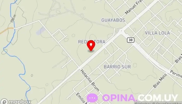 mapa de Escuela N°40 Escuela en Artigas