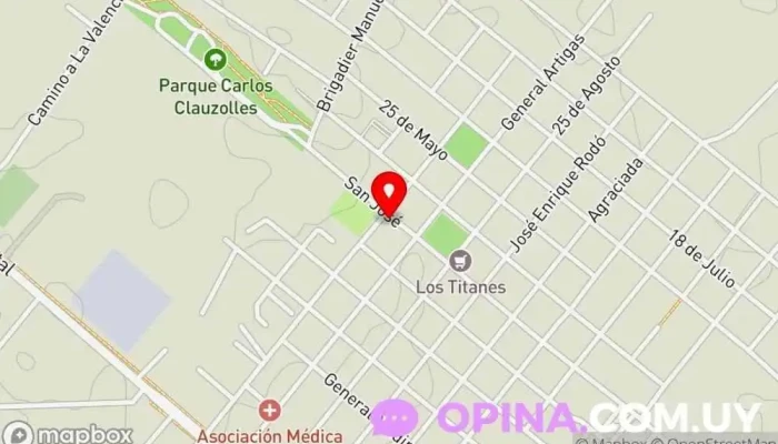 mapa de Escuela N°49 