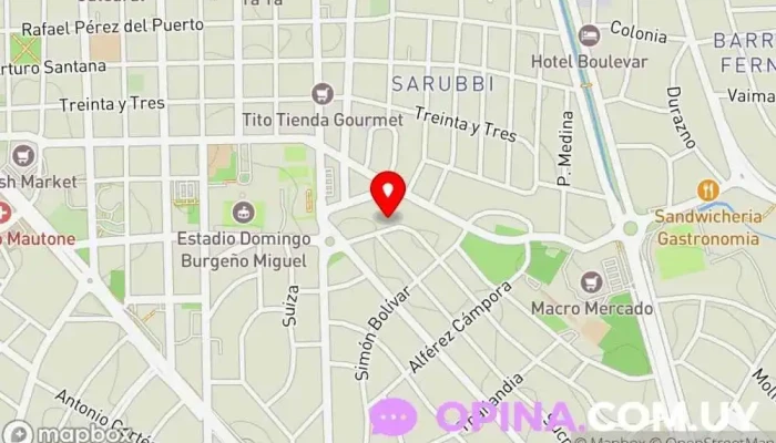 mapa de Escuela N°79 Rosalia De Castro Centro de educación especial en Punta del Este