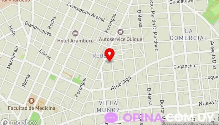 mapa de Escuela N°84 Escuela en Montevideo