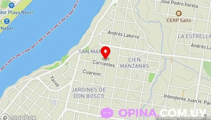 mapa de Escuela N°98 