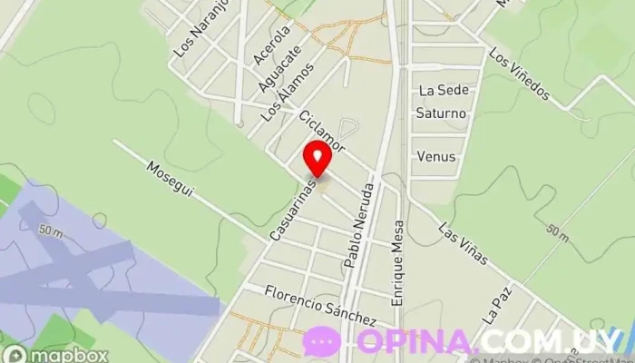 mapa de Escuela N°99 Villa Alegría Escuela en Progreso