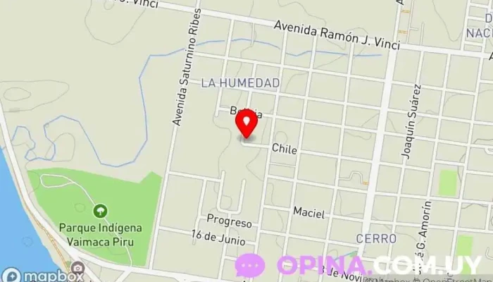 mapa de Escuela Nº 111 - Salto Escuela en Salto