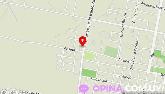 mapa de Escuela Nº 117 Carmelo Escuela en Carmelo