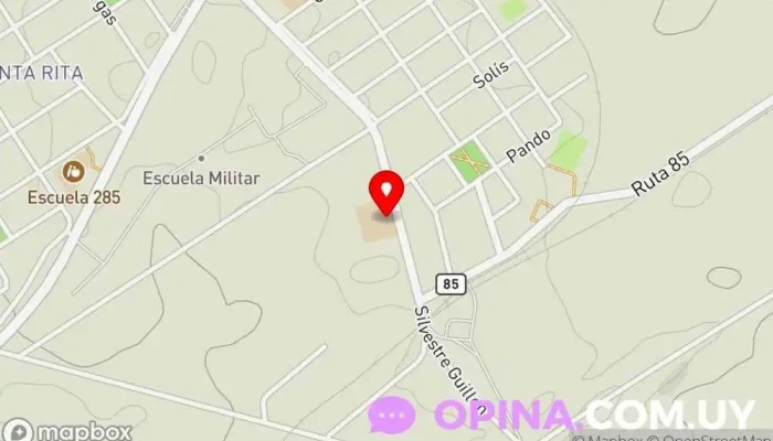 mapa de Escuela Nº 129 Escuela en Toledo