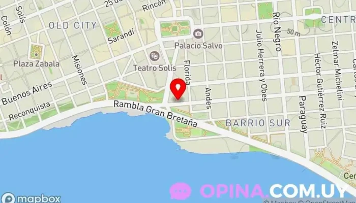 mapa de Escuela Nº 131 República de Chile Escuela primaria en Montevideo