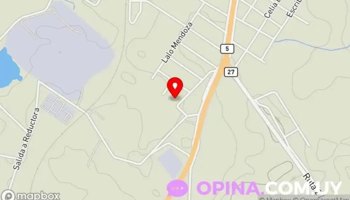 mapa de Escuela Nº 149 - Dra. Mirta Garat de Marin Escuela en Rivera