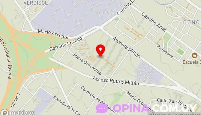 mapa de Escuela Nº 251 