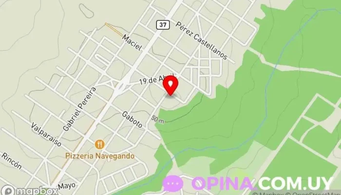 mapa de Escuela Nº 37 