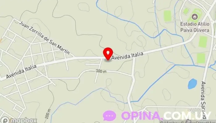 mapa de Escuela Nº 64 Escuela en Rivera