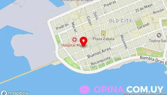 mapa de Escuela Nº 65 Portugal Escuela en Montevideo