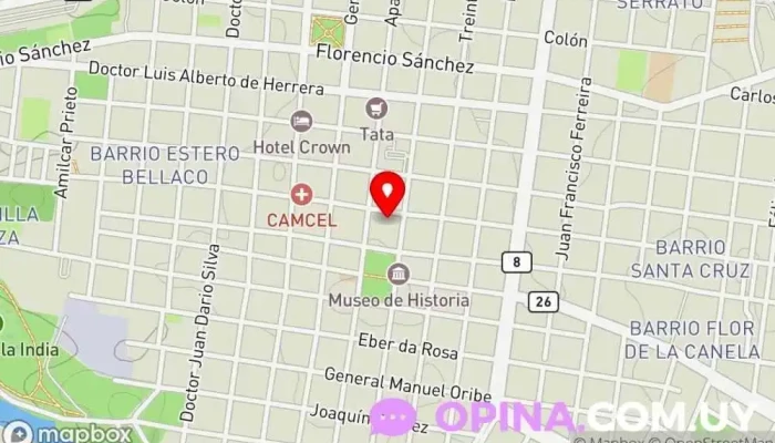 mapa de Escuela Nº1 