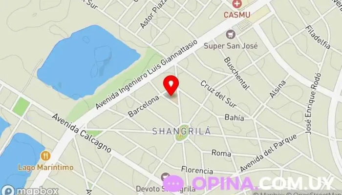 mapa de Escuela Nº217 