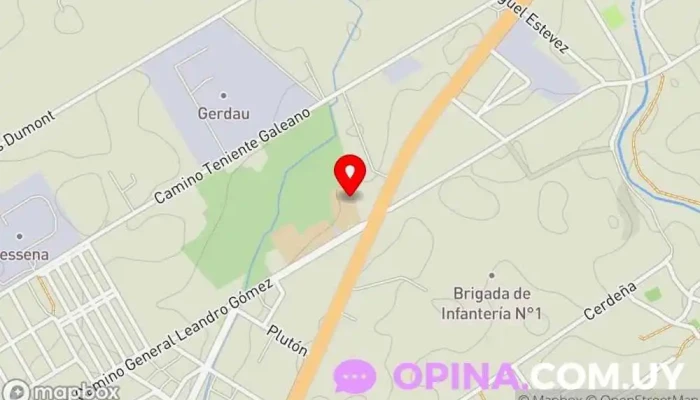 mapa de Escuela Nº360 Janusz Korczak Colegio público en Montevideo