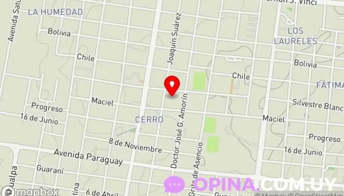 mapa de Escuela Nº64 