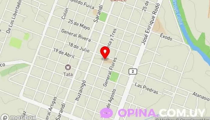 mapa de Escuela Nro 3 de Rosario Escuela en Rosario