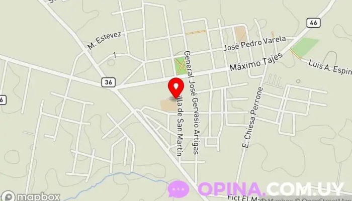 mapa de Escuela Pública de Tiempo Completo 123 Escuela en Los Cerrillos