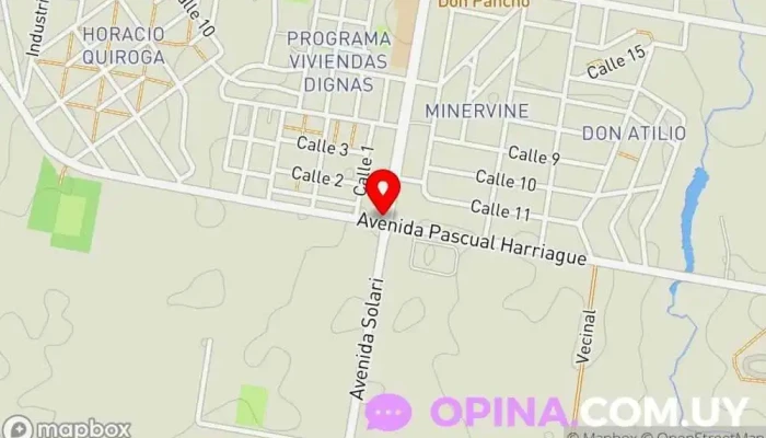 mapa de Escuela Pública N° 120 Escuela en Salto