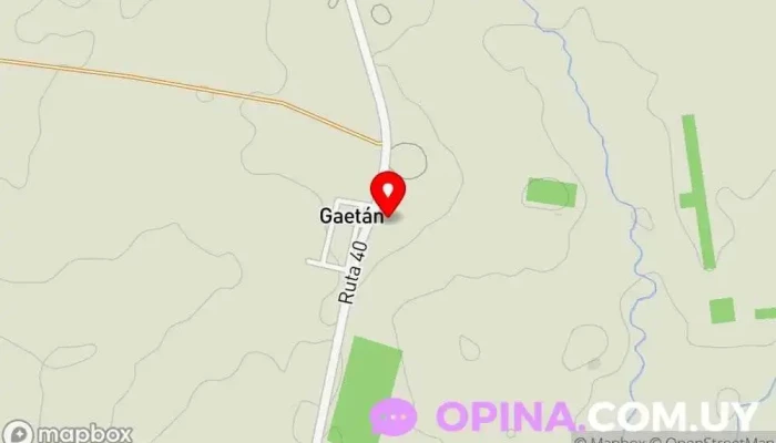 mapa de Escuela Rural N° 48, Casupá Escuela en Gaetán